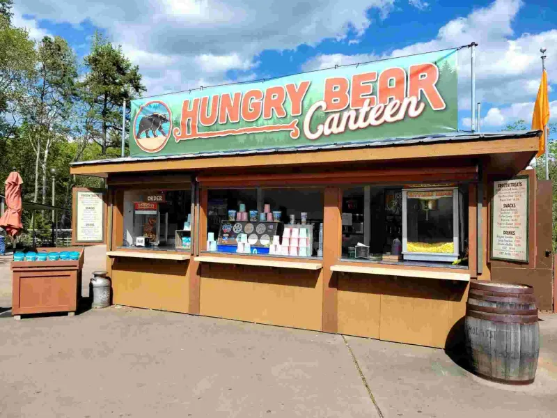 Hungry Bear Canteen Located in North America Plaza