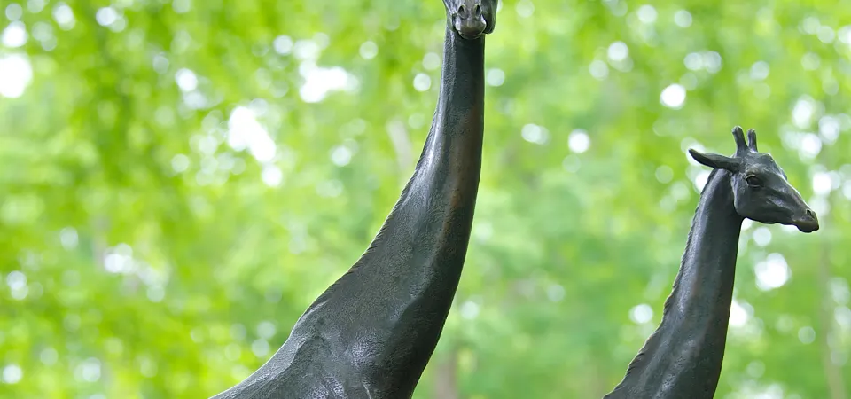 Giraffes Sculpture