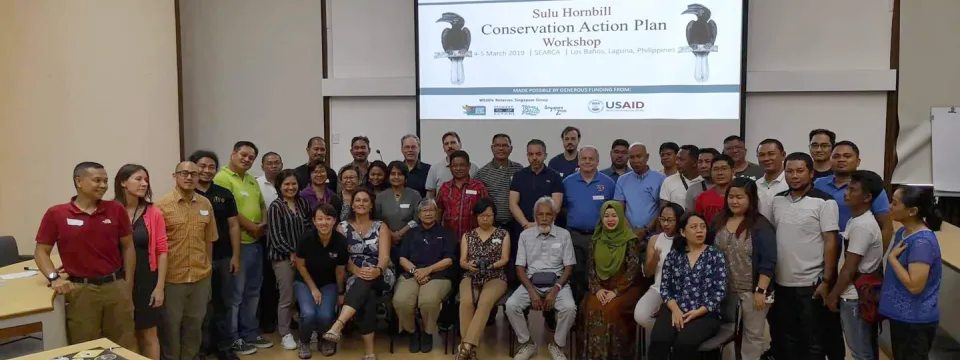 Sulu hornbill workshop Participants