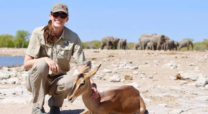 Katie with impala