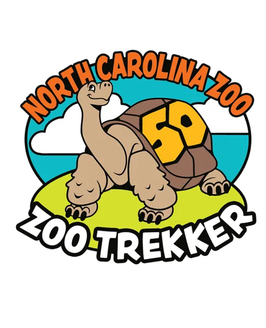 Zoo Trekker pin for the Zoo's 50th anniversary.