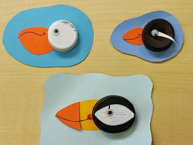 Seabird art craft