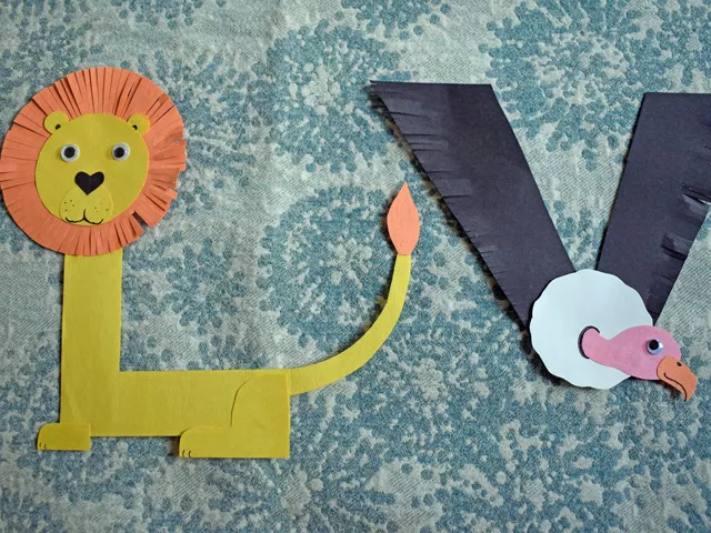 lion and vulture craft