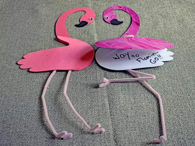 Flamingo craft