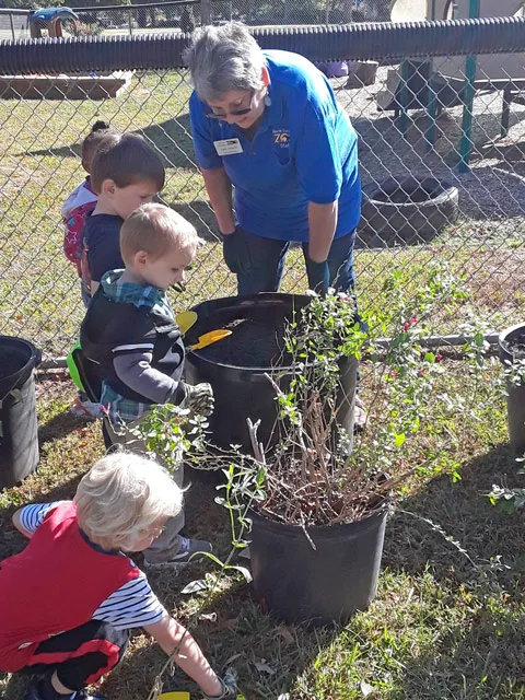 Helping make butterfly waystations