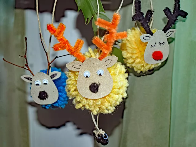 Elk ornament craft