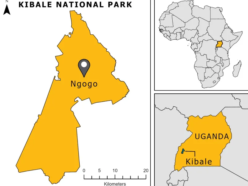 Kibale Map