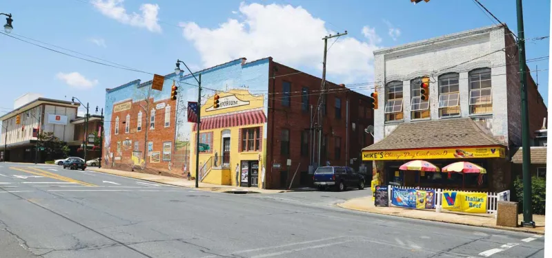 Downtown Asheboro Fayetteville Street